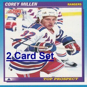 Corey Millen Hockey Card Collection